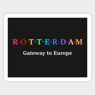 Rotterdam, Netherlands. Sticker